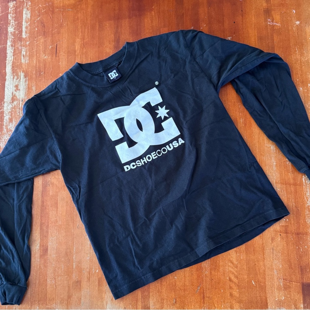 DC Shoes Black Long Sleeve Shirt